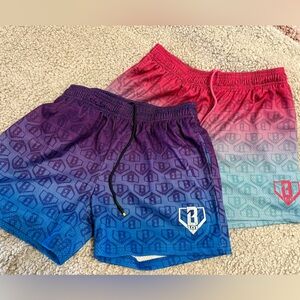 Baseball Lifestyle 101 Mens Shorts (Set of 2 pairs)